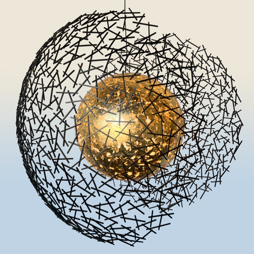 Criss-Cross Sculpture